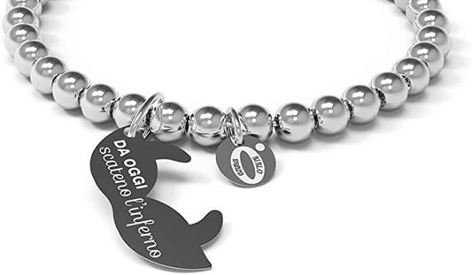 Bracciale elastico 10 Buoni Propositi Collezione Classic Icon da oggi "Scateno l'inferno"