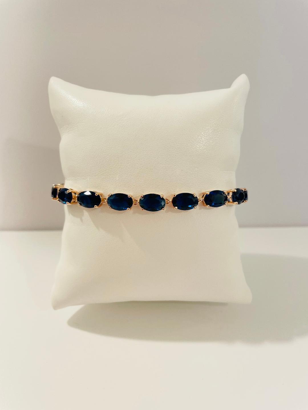 Bracciale da Donna Top Time in Argento 925 Rosato con Pietre Colorate