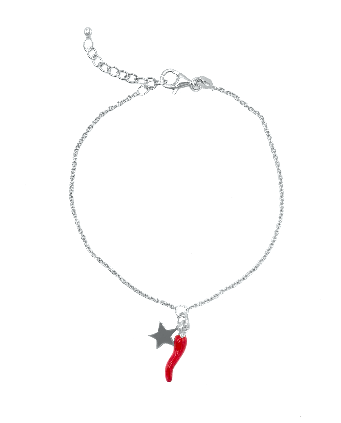 Bracciali Argento 925 Corno e Stella Silver - Toptime Store