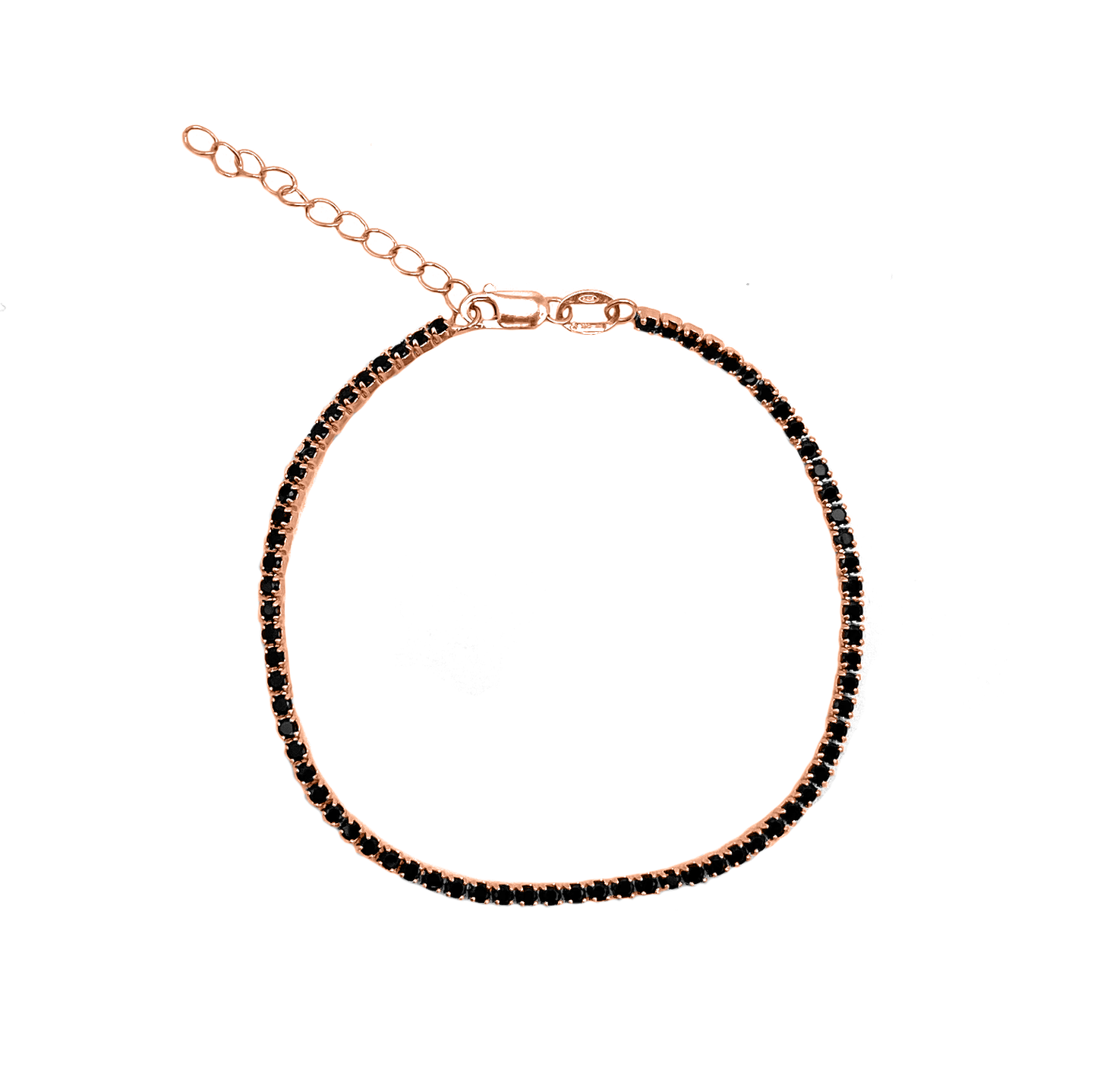 Bracciale Tennis Argento 925 Rosato - Toptime Store
