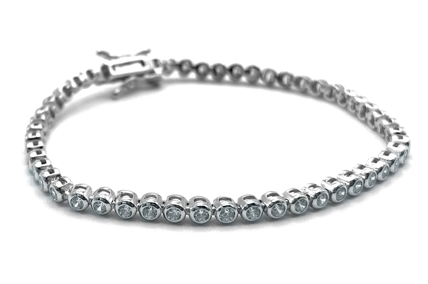 Bracciale Tennis Argento 925 Cipollina Piccola - Toptime Store