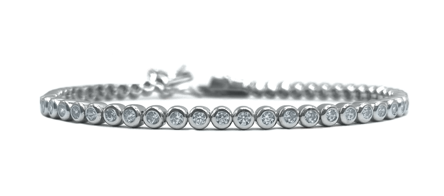 Bracciale Tennis Argento 925 Cipollina Piccola - Toptime Store