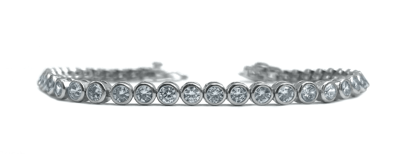 Bracciale Tennis Argento 925 Cipollina Grande - Toptime Store