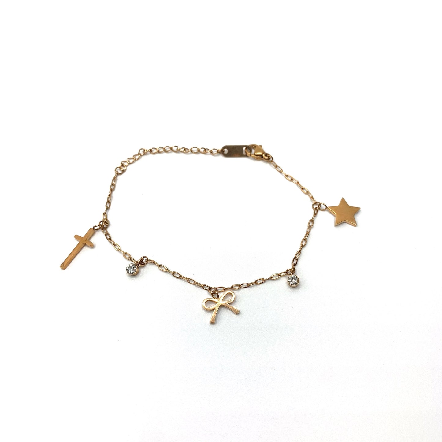 Bracciale Kabuto Rosato con Pendenti - Toptime Store