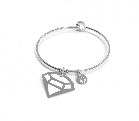 Bracciale 10 Buoni Propositi Collezione Bangle Icon da oggi "Mi faccio desiderare"