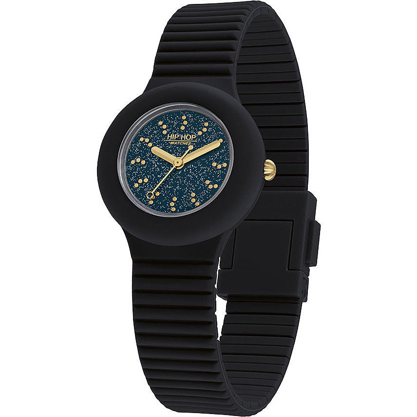 Orologio da Donna Hip-Hop in Silicone Collezione Flight to the Stars Blu