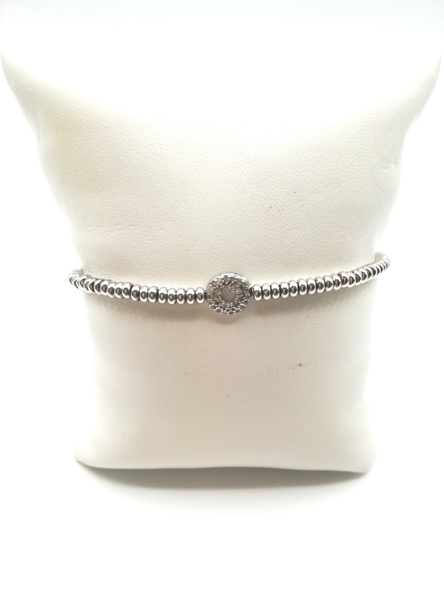 Bracciale da Donna Top Time in Argento 925 con Cuore Traforato