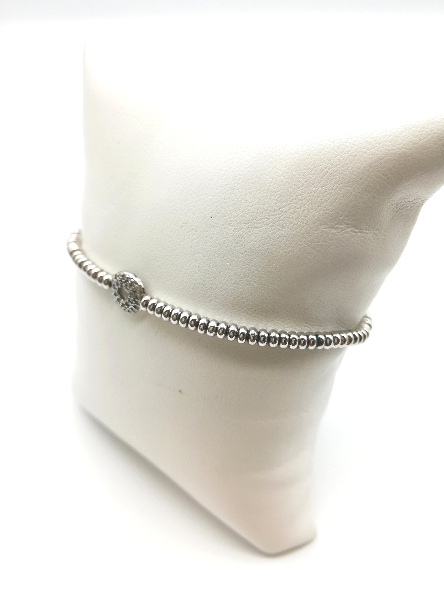 Bracciale da Donna Top Time in Argento 925 con Cuore Traforato
