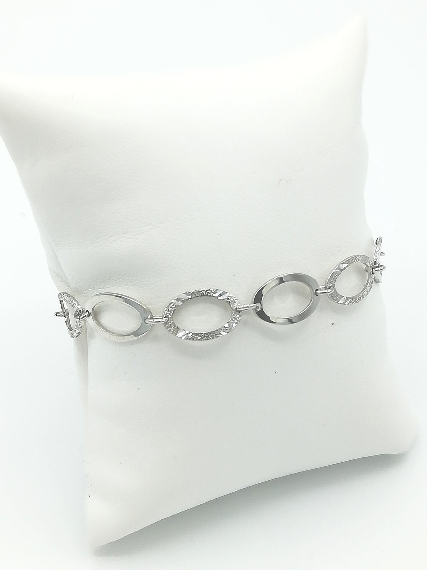 Bracciale da Donna Top Time in Argento 925 a Catena Lavorata