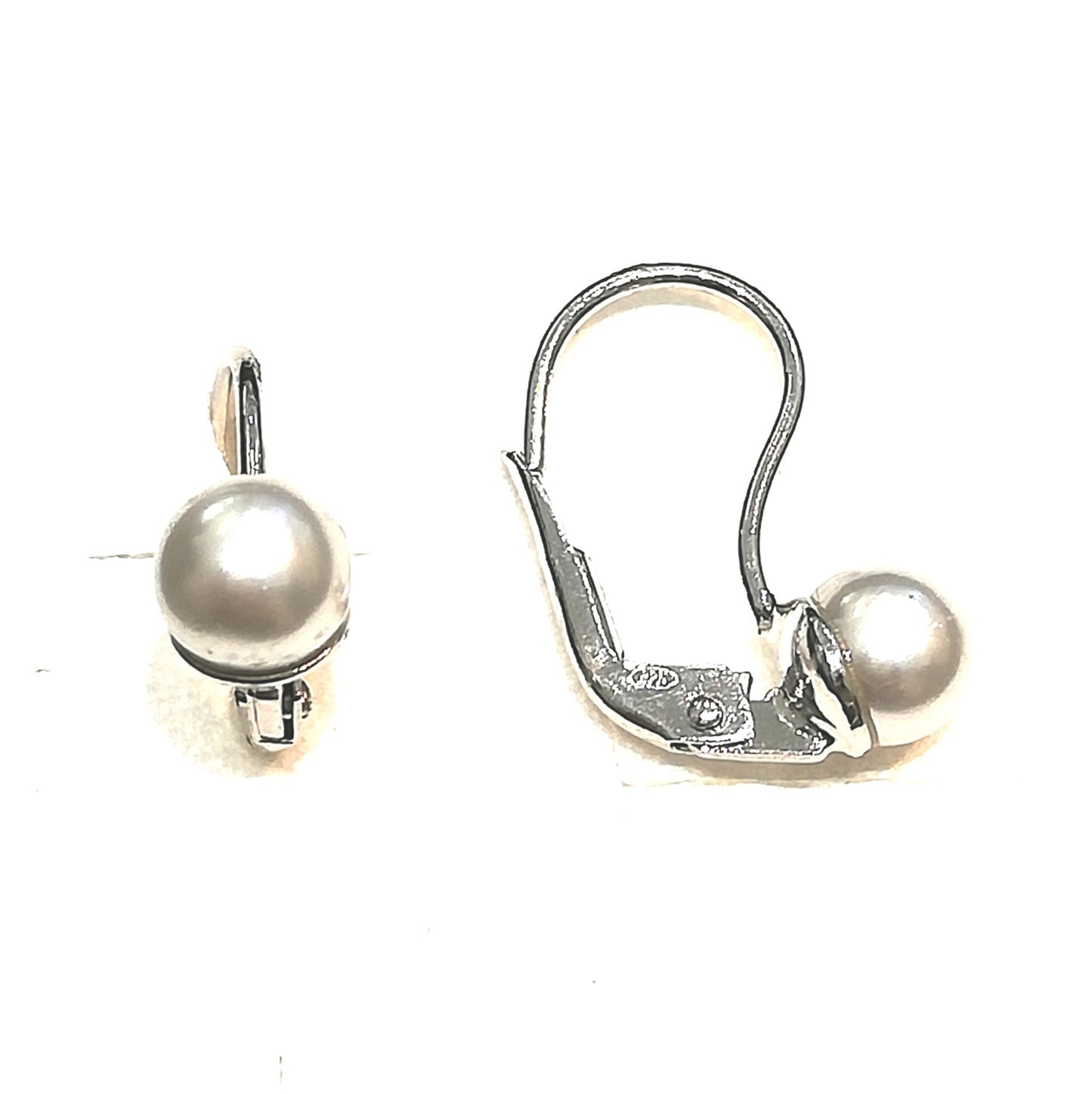 ORECCHINI IN ARGENTO 925 CON PENDENTE PERLA - TopTime store