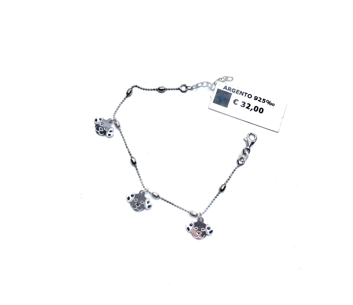 Bracciale Argento 925 Dalmata - Toptime Store