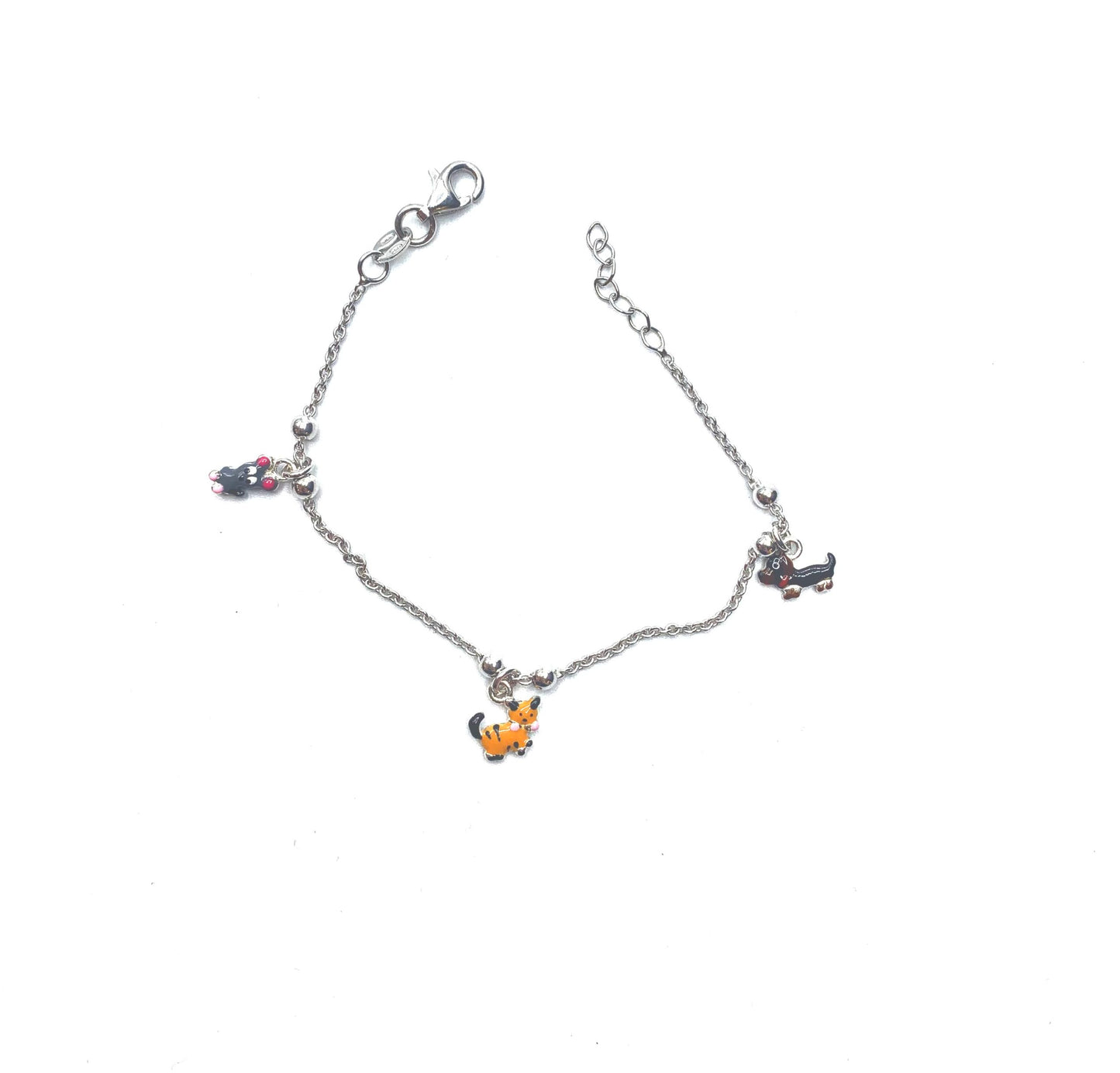 Bracciale Argento 925 Bimba/o Con Animaletti - Toptime Store