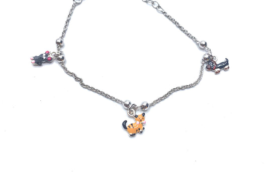 Bracciale Argento 925 Bimba/o Con Animaletti - Toptime Store