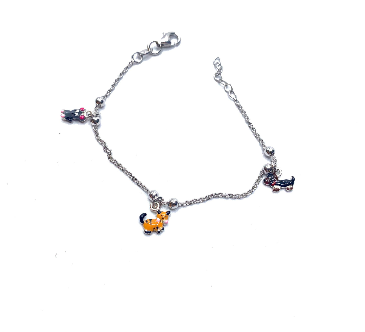Bracciale Argento 925 Bimba/o Con Animaletti -Toptime Store