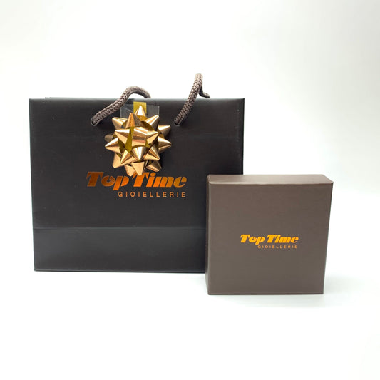 Collana Argento Rosato con Fiori - Toptime Store