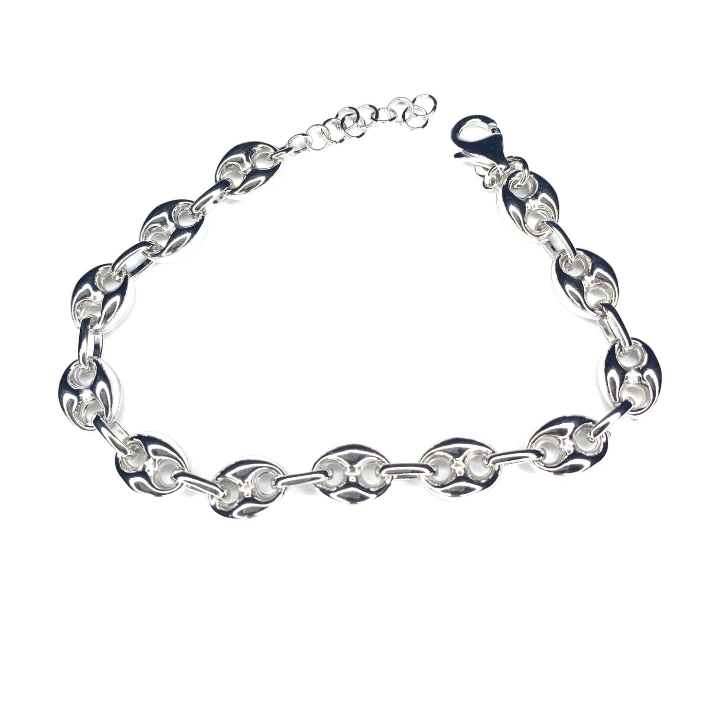 Bracciale Argento 925 Maglia Marinara - Toptime Store