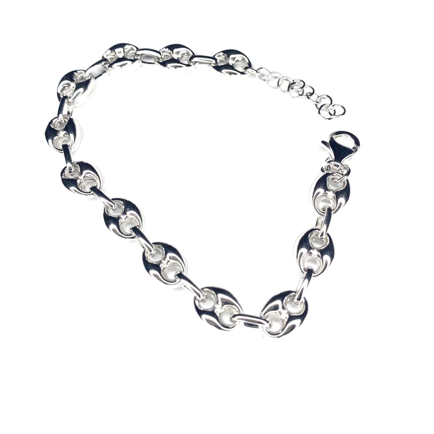 Bracciale Argento 925 Maglia Marinara - Toptime Store