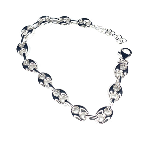 Bracciale Argento 925 Maglia Marinara - Toptime Store
