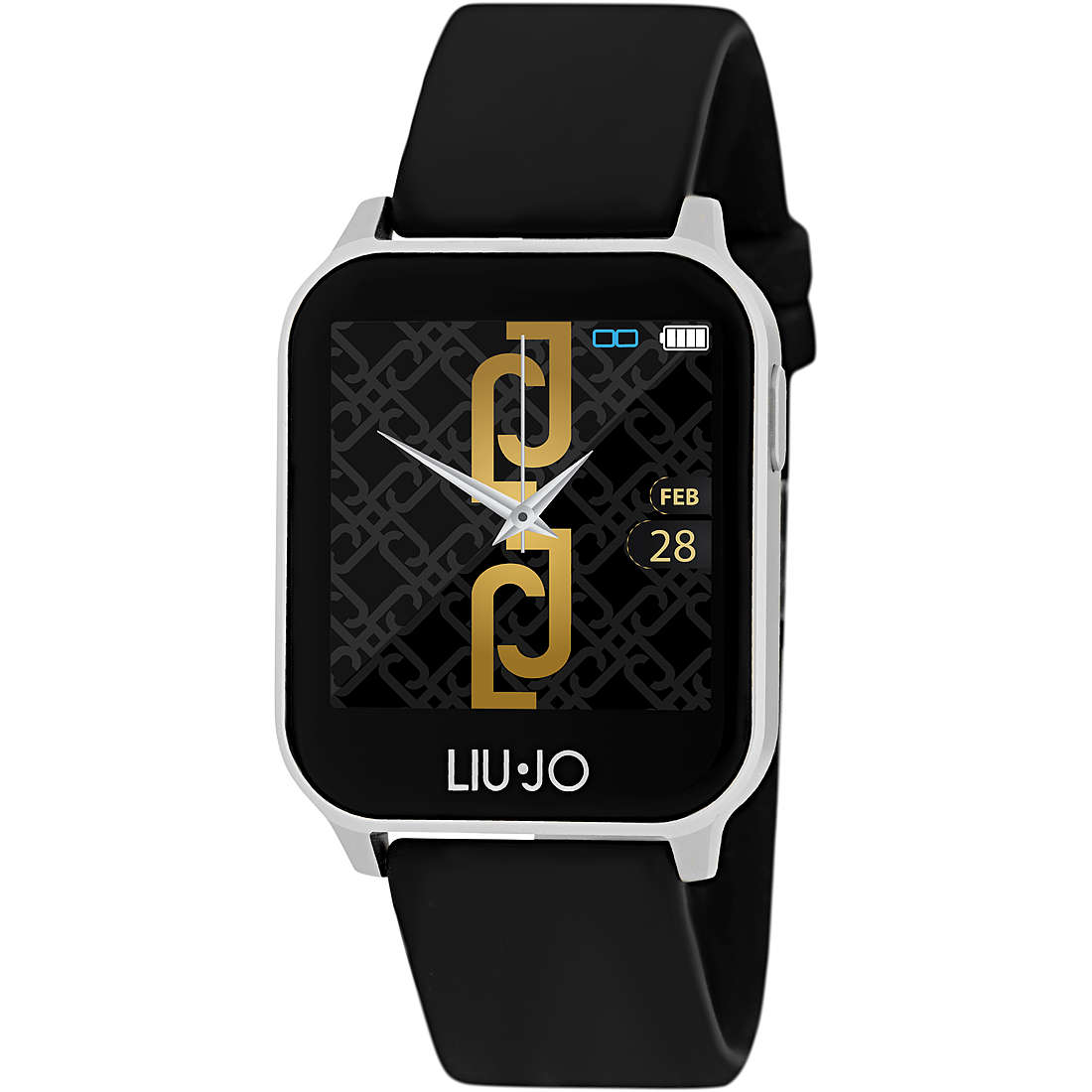 Smartwatch da Donna e Uomo Liu Jo in Acciaio e Silicone Collezione Energy Silver