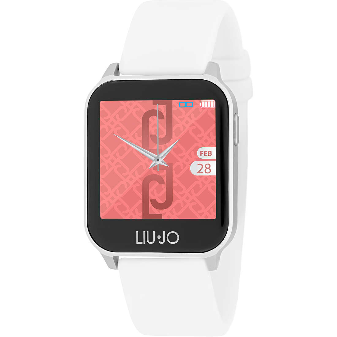 Smartwatch da Donna e Uomo Liu Jo in Acciaio e Silicone Collezione Energy Silver
