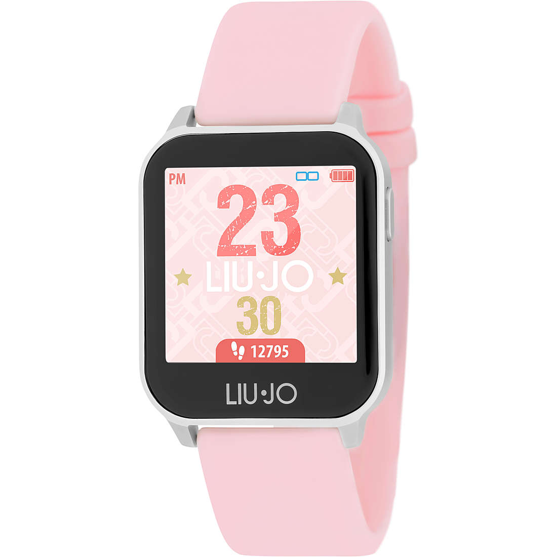 Smartwatch da Donna e Uomo Liu Jo in Acciaio e Silicone Collezione Energy Silver