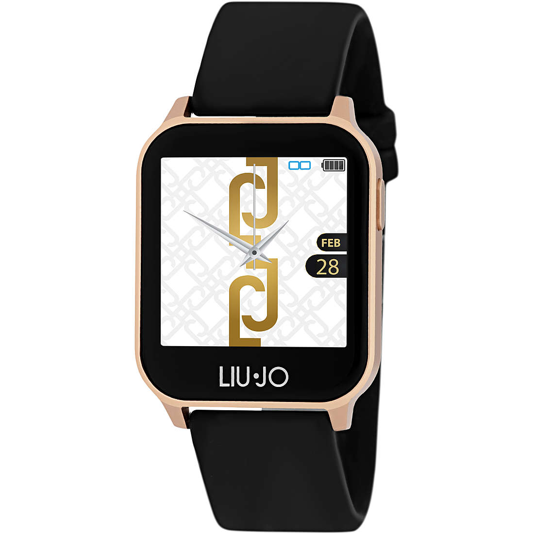 Smartwatch da Donna e Uomo Liu Jo in Acciaio Rosato e Silicone Collezione Energy Gold Rose