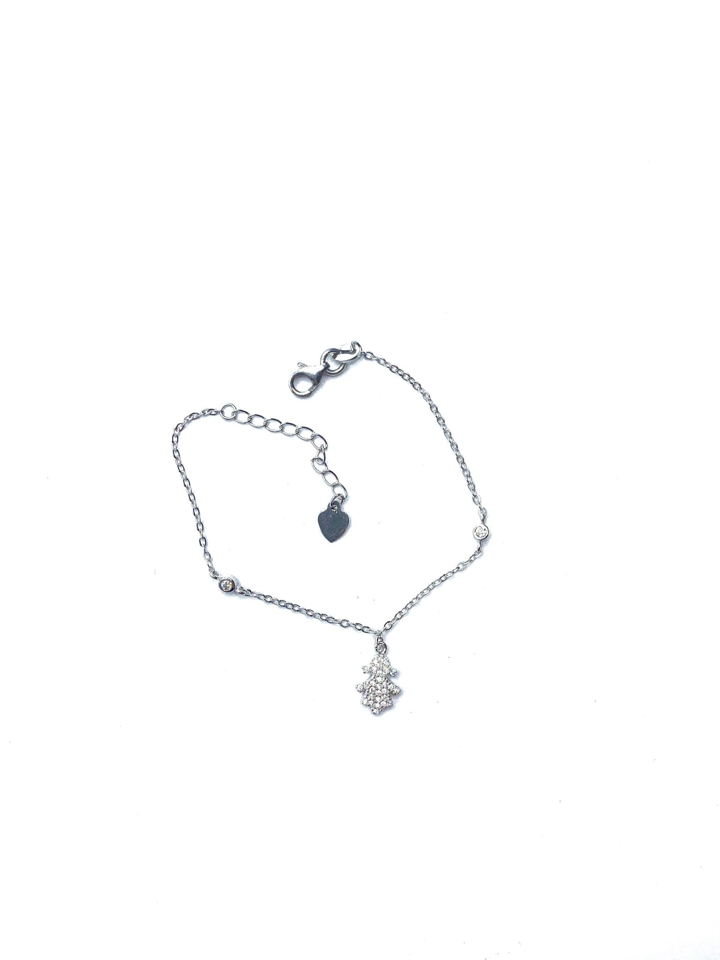 Bracciale Argento 925 con Bimba - Toptime Store