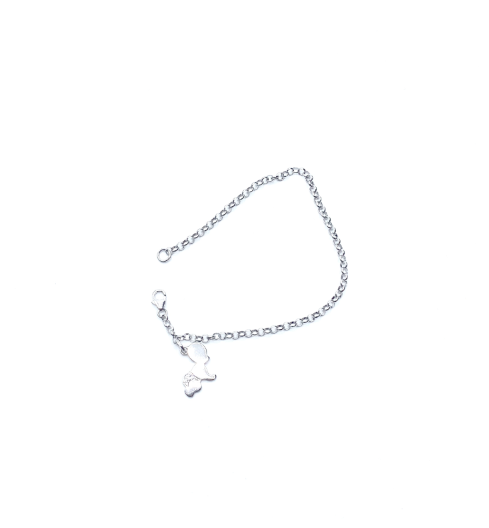 Bracciale Argento 925 con Neonato Pendente - Toptime Store