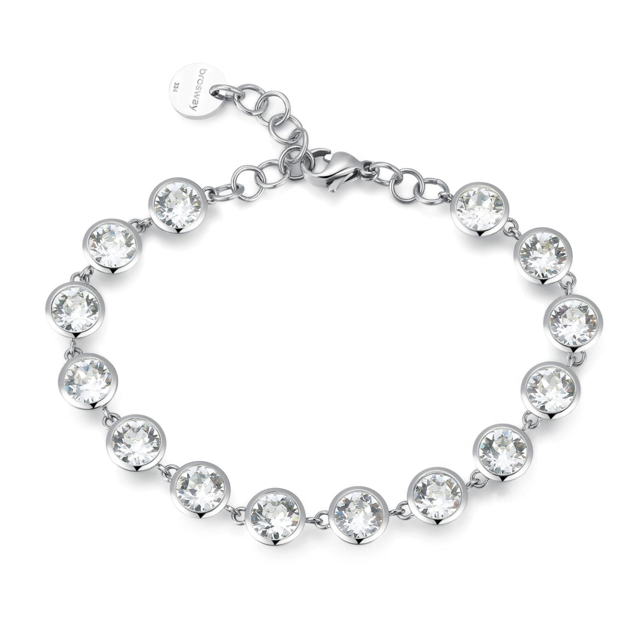 Bracciale Brosway Symphonia Cristalli Bianchi - Toptime Store