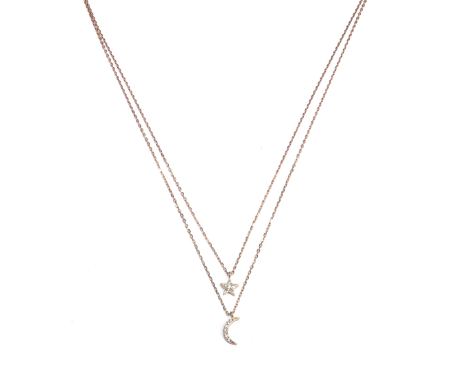 Collane Argento 925 Luna e Stella - Toptime Store