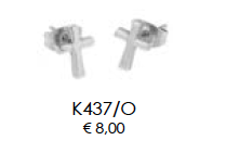 ORECCHINI KABUTO CROCE - Toptime Store