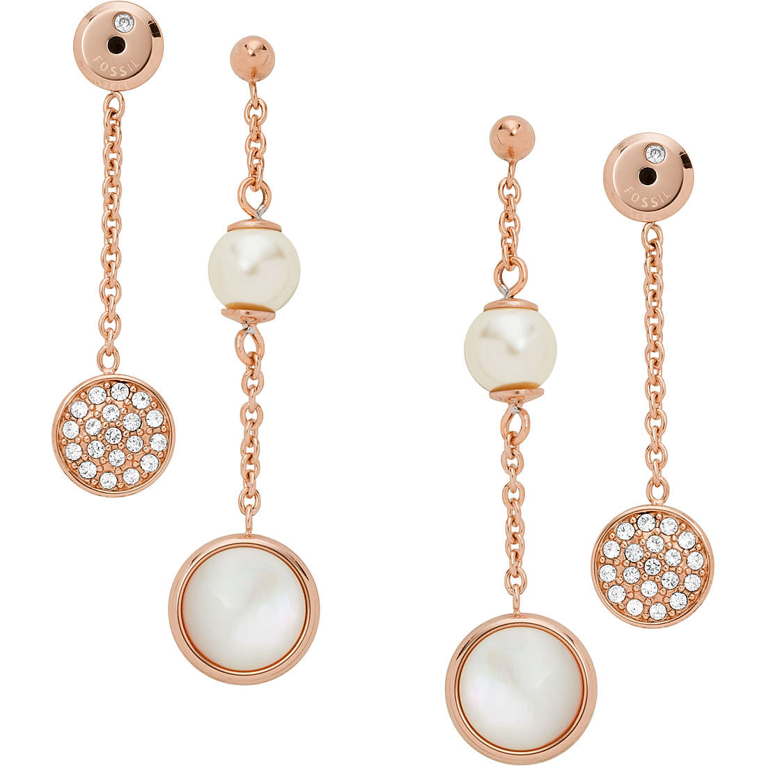 Orecchini Donna Gioielli Fossil Classics - Toptime Store