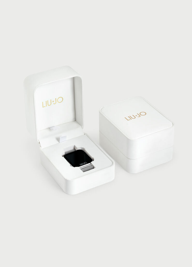 Smartwatch da Donna e Uomo Liu Jo in Acciaio e Acciaio Nero Collezione M