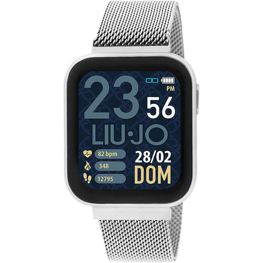 Smartwatch da Donna e Uomo Liu Jo in Acciaio e Acciaio Nero Collezione M