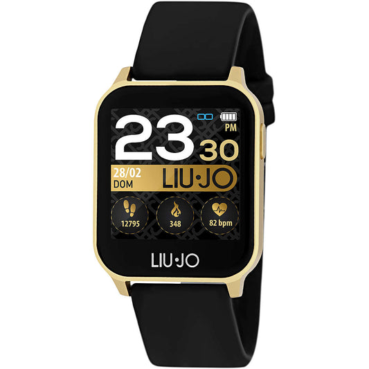 Smartwatch da Donna e Uomo Liu Jo in Acciaio Dorato e Silicone Collezione Energy Gold
